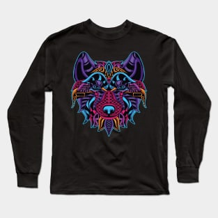 Neon Wolf Long Sleeve T-Shirt